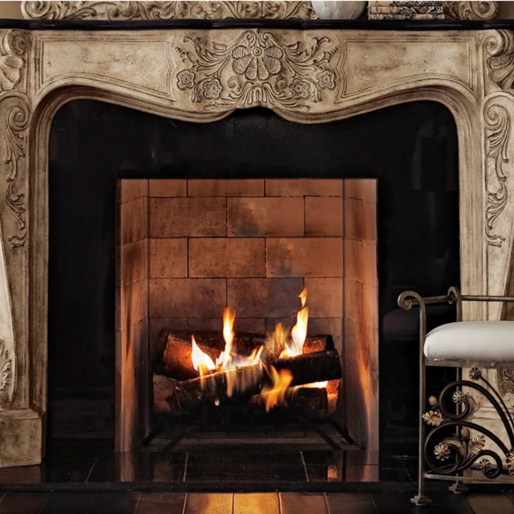 Ambella French Fireplace Mantle.